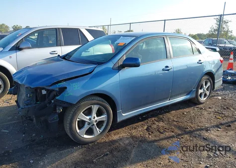 2013 Toyota Corolla S из США, поврежденный, VIN 5YFBU4EE1DP218792